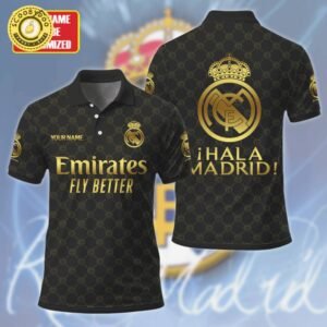 Personalized Real Madrid C.F. Polo Shirt 3D