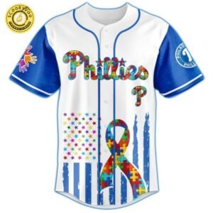 Philadelphia Phillies × Special Autism Awareness Month Limited Edition Jersey