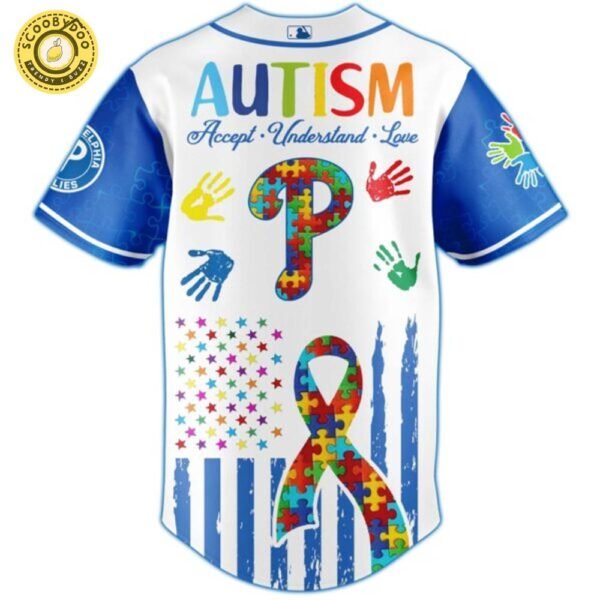 Philadelphia Phillies × Special Autism Awareness Month Limited Edition Jersey