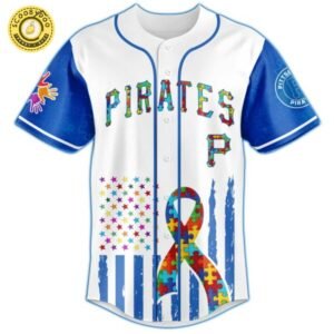 Pittsburgh Pirates × Special Autism Awareness Month Limited Edition Jersey