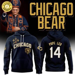 Pope Leo 14 Bears specialty Hoodie