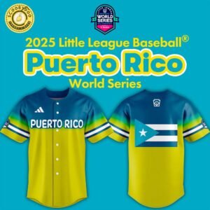 Puerto Rico 2025 Little League Baseball World Series Replica Jersey