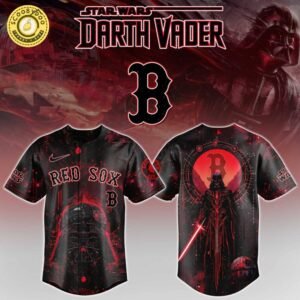 Red Sox x Darth Vader Star Wars Limited Edition Baseball Jersey
