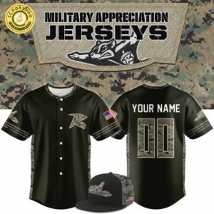 Richmond Flying Squirrels 2025 Military Appreciation Jersey