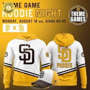 San Diego Padres Hockey Night Limited Edition Hoodie 2025