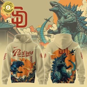 San Diego Padres Special Godzilla Limited Edition Hoodie