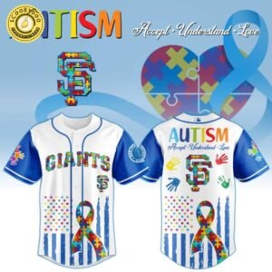 San Francisco Giants × Special Autism Awareness Month Limited Edition Jersey