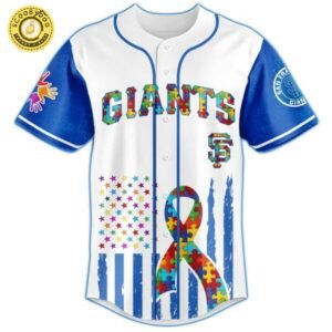 San Francisco Giants × Special Autism Awareness Month Limited Edition Jersey