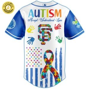 San Francisco Giants × Special Autism Awareness Month Limited Edition Jersey