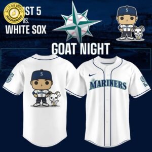 Seattle Mariners Goat Night Jersey – White Sox Game Limited Edition Baseball Jersey