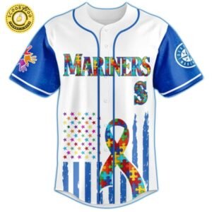 Seattle Mariners × Special Autism Awareness Month Limited Edition Jersey