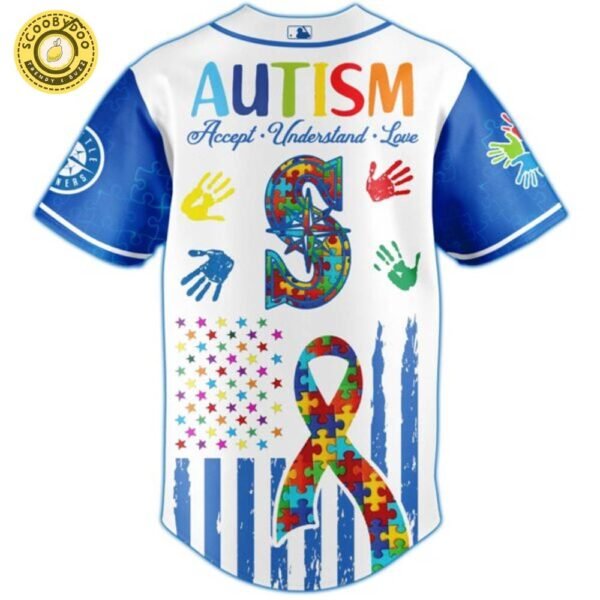 Seattle Mariners × Special Autism Awareness Month Limited Edition Jersey