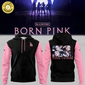 Special LA Dodgers x Blackpink World Tour Hoodie