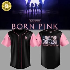 Special LA Dodgers x Blackpink World Tour Jersey