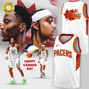 Special New Pacers happy Canada Day – Basketball Jersey