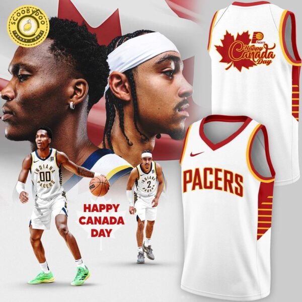 Special New Pacers happy Canada Day – Basketball Jersey