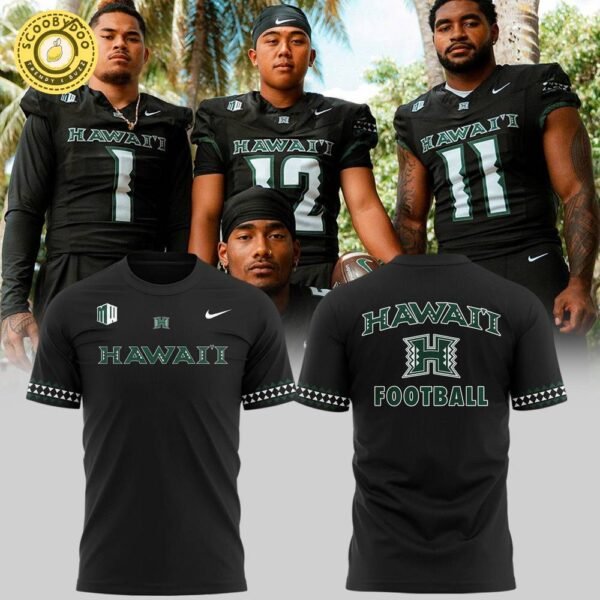 Special New Uniforms Hawaii Football Tshirt