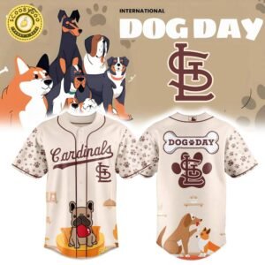 St.Louis Cardinals x Dog Day Baseball Jersey