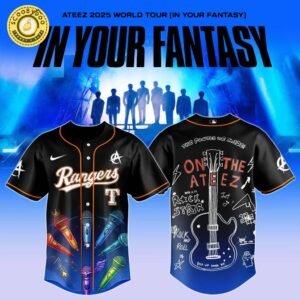Texas Ranger x ATEEZ 2025 World Tour Jersey Limited Edition 2025