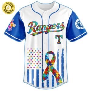 Texas Rangers × Special Autism Awareness Month Limited Edition Jersey