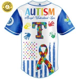Texas Rangers × Special Autism Awareness Month Limited Edition Jersey