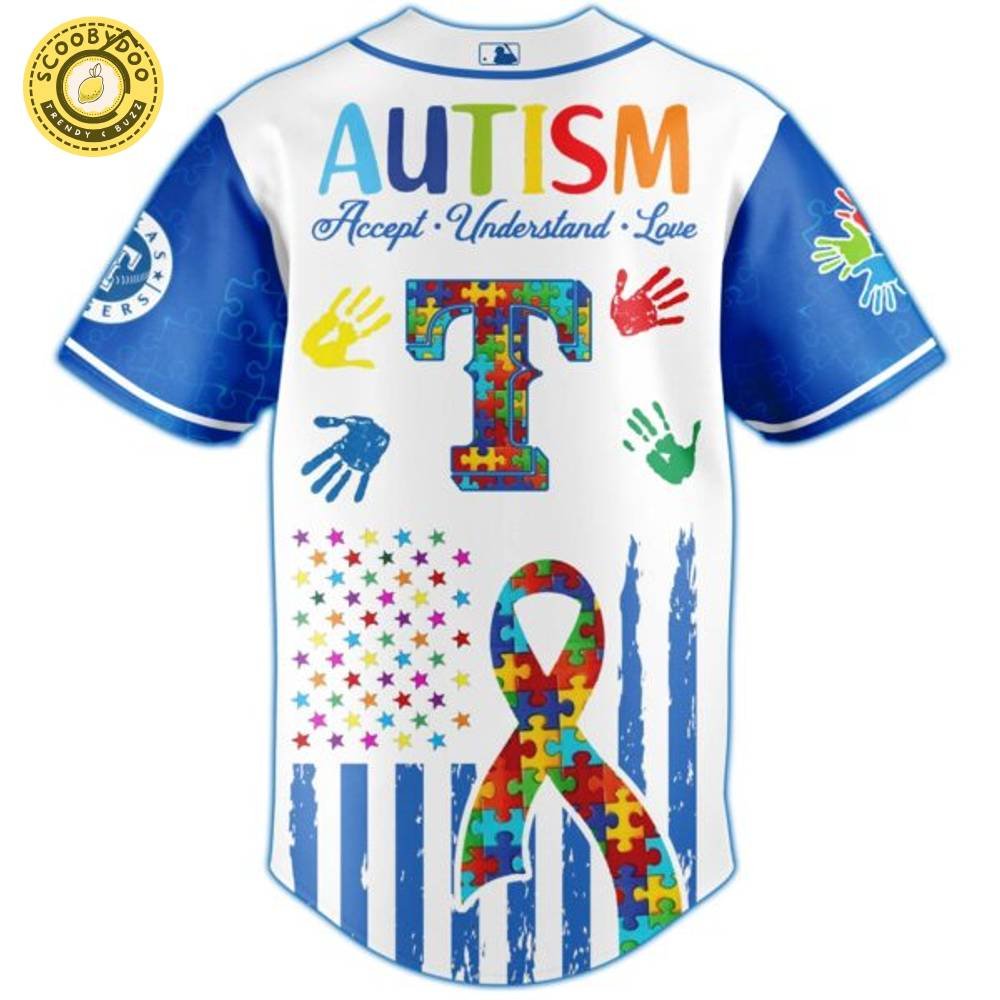 Texas Rangers × Special Autism Awareness Month Limited Edition Jersey Texas Rangers × Special Autism Awareness Month Limited Edition Jersey