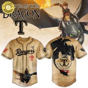 Texas Rangers x How to Train Your Dragon Jersey Limited Edition 2025