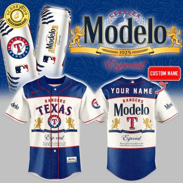 Texas Rangers x Modelo Especial Version 2025 Baseball Jersey