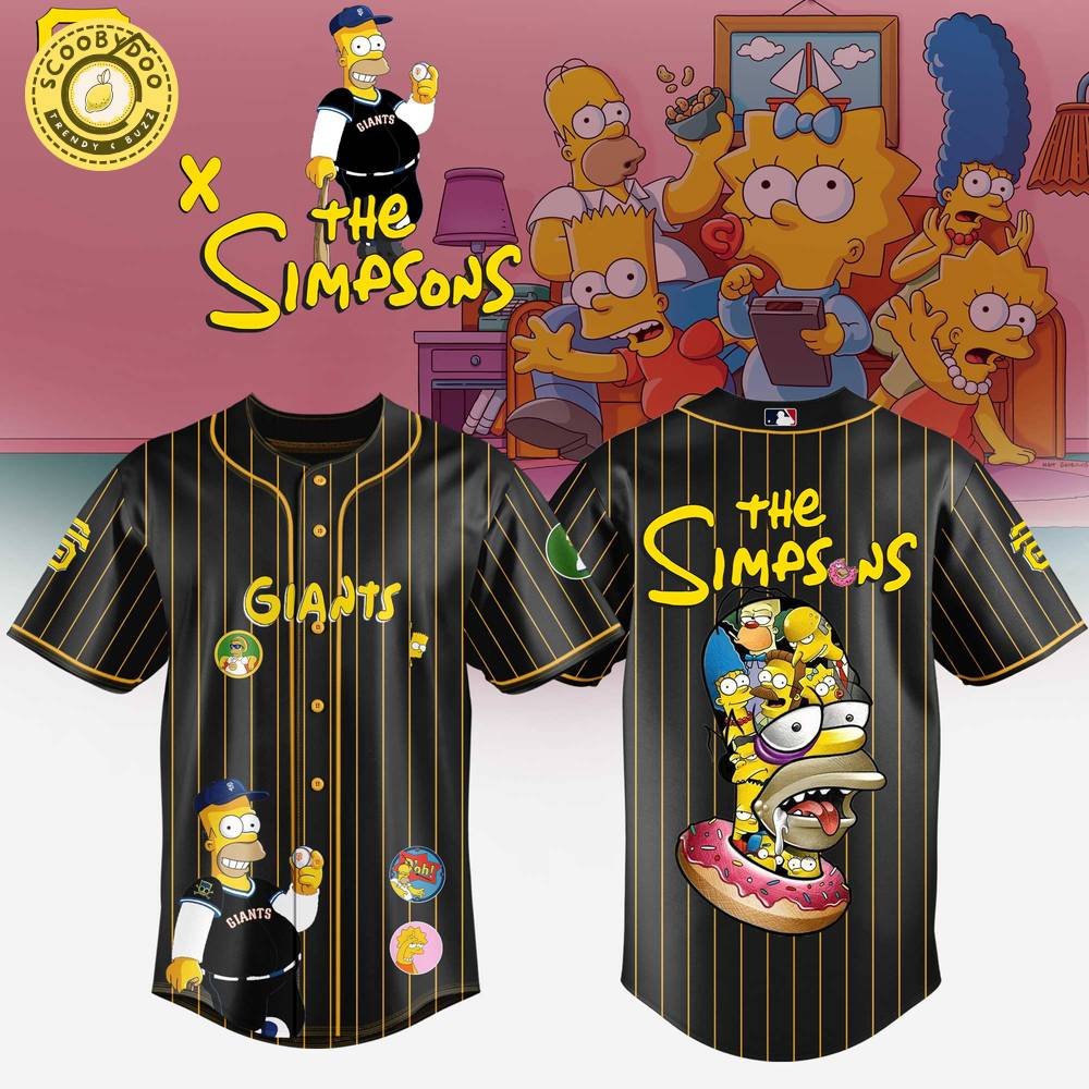 The Simpsons x San Francisco Giants 2025 Limited Edition Jersey The Simpsons x San Francisco Giants 2025 Limited Edition Jersey