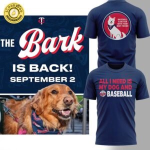 Twins Bark at the Park T-Shirt – Limited Edition