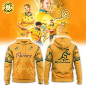 Wallabies Lions Tour Mens 2025 Home Combo Hoodie
