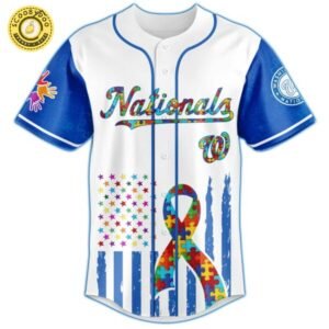 Washington Nationals × Special Autism Awareness Month Limited Edition Jersey