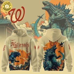 Washington Nationals Special Godzilla Limited Edition Hoodie