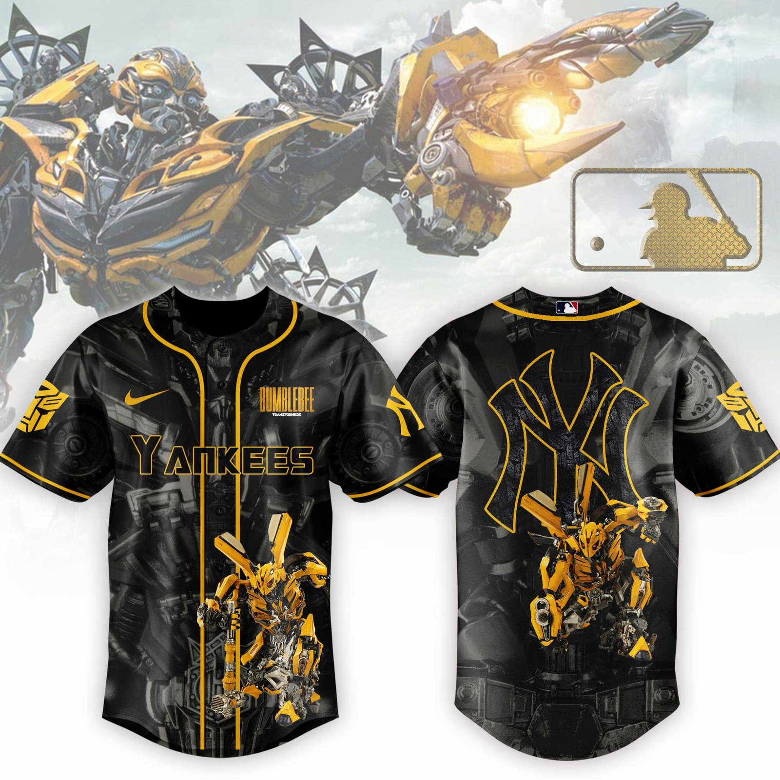 Bumblebee x New York Yankees Limited Edition Jersey Bumblebee x New York Yankees Limited Edition Jersey