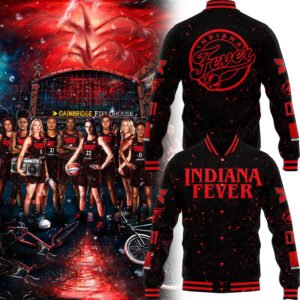 Special 2025 Indiana Fever Stranger Things Jacket