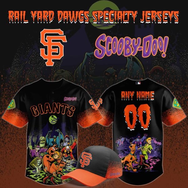 San Francisco Giants x ScooBy-Doo Night 2025 Jersey