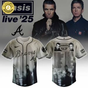 ALT Oasis Reunion Tour ‘25 Baseball Jersey Limited Edition