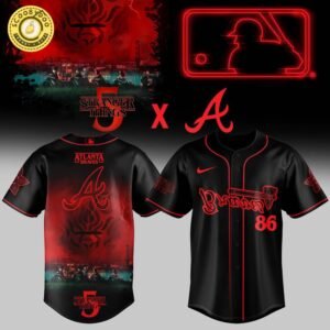 Atlanta Braves _ Stranger Things Jersey 2025