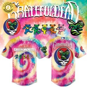 Augusta GreenJackets x Grateful Dead Baseball Jersey