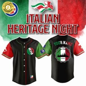 Chicago Cubs x Italian-American Heritage Month Edition-3D Baseball Jersey