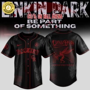 Colorado Rockies x LINKIN PARK: From Zero World Tour 2025 Jersey