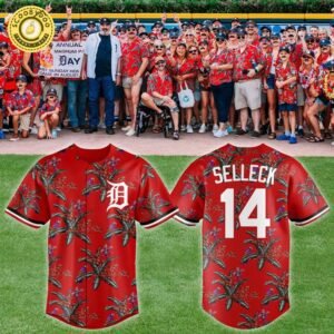 Detroit Tigers 2025 MAGNUM P.I. DAY tom selleck Baseball jersey