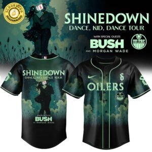 Edmonton Oilers x Shinedown DanceKidDance Tour Merch 2025