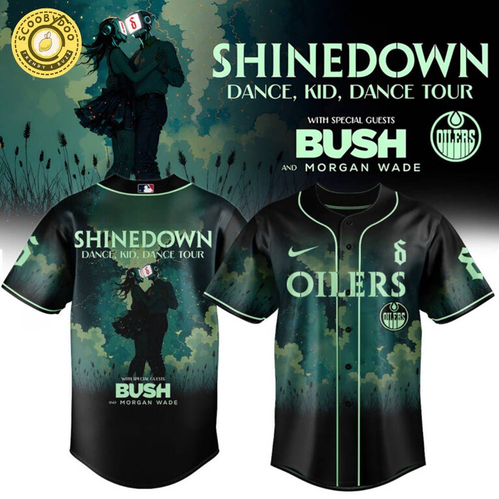 Edmonton Oilers x Shinedown DanceKidDance Tour Merch 2025 Edmonton Oilers x Shinedown DanceKidDance Tour Merch 2025