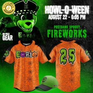 Erie SeaWolves 2025 Howl-o-ween Jerseys