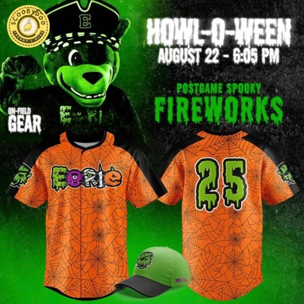 Erie SeaWolves 2025 Howl-o-ween Jerseys