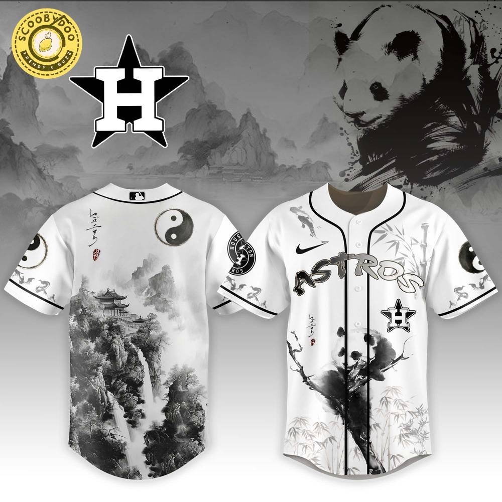 HOU Special “Ink Wash Painting” Limited Edition Jersey 2025 HOU Special “Ink Wash Painting” Limited Edition Jersey 2025