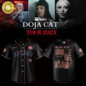 Houston Astros x Doja Cat Tour 2025 Baseball Jersey