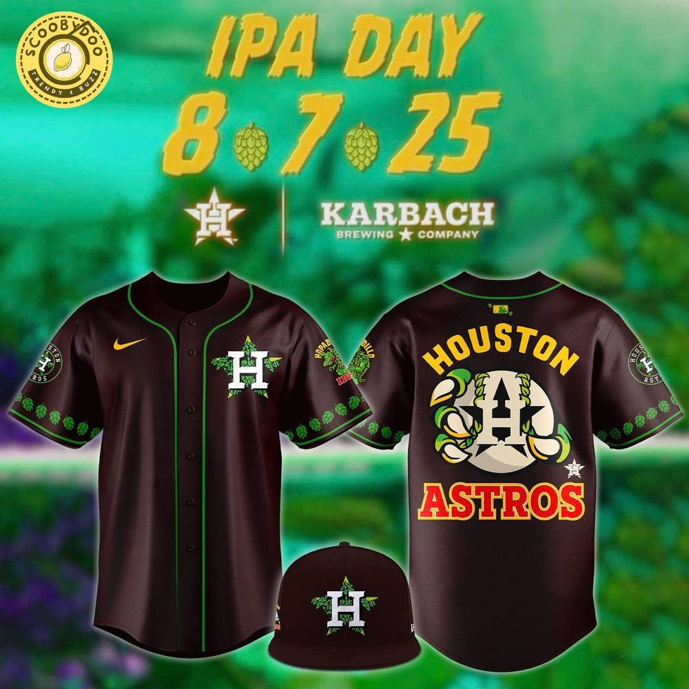 Houston Astros x Hopadillo Baseball Jersey 2025 Houston Astros x Hopadillo Baseball Jersey 2025