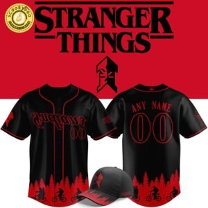 Indianapolis Indians x 2025 Stanger Things Night Baseball Jersey